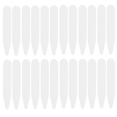 200pcs Collar Insert Tabs - Invisible Shirt Stay Collars for Men's &
