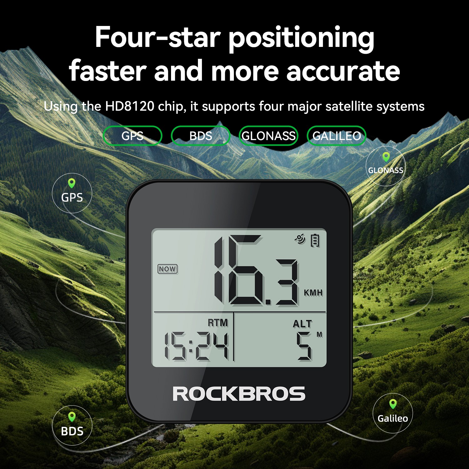 ROCKBROS - GPS 5890₽
