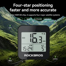 ROCKBROS Bike Computer Speedometer LCD Digita...