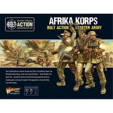 BOLT ACTION STARTER SET: Afrika Korps 402612001 Factory Sealed.