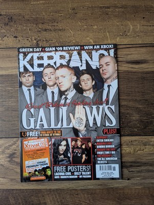 Kerrang! 1259 Gallows, Greeen Day, Slipknot, Enter Shikari, Madina Lake, Posters