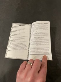 tempo sega 32x Manual only