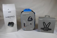 GoPro Hero 4K Model AMFR1 w/ Adventure Kit 2.0  Chesty Professional Chest Mount
