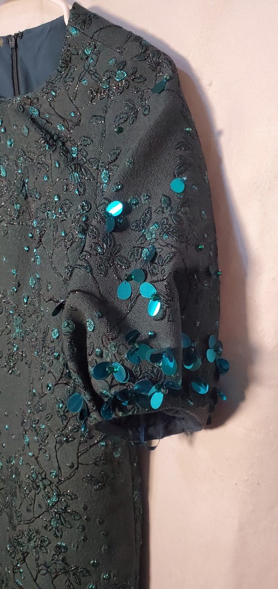 aerie green babydoll dress Teri Jon Off The Shoulder Stretch Velvet Evening Gown 67037 main image 0