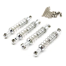 4Pcs Metal RC Car Shock Absorber Spring Damper For WPL C14 C24 C34 MN D90 D91 D