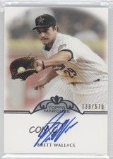 2011 Topps Marquee Monumental Markings 139/570 Brett Wallace #MM-BWA Auto 0s3
