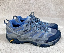 Merrell Women's 10 Moab 3 Waterproof Hiking Shoe Granite Protalus Insoles J06026