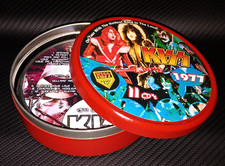 Kiss Live 77 Collectible Metal Canister 11 disc set NEW