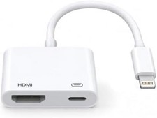 Lightning to HDMI Adapter for iPhone to TV, 1080P Digital AV Adapter