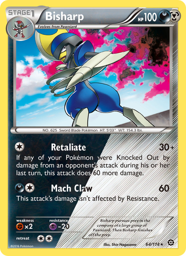 Bisharp 64 - Steam Siege - Reverse Holofoil