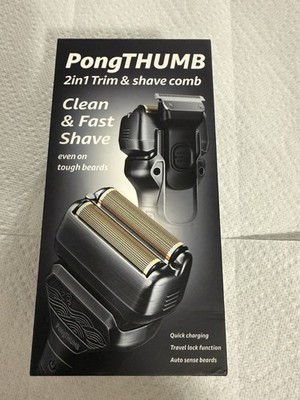Electric Foil Shaver for Men: Electric Razor for Men, Metal Body, LED Display -