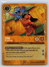 Disney Lorcana Lilo - Escape Artist 25/P2 Promo NM