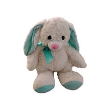 White 18 Inch Bunny Easter Plush Gently Used