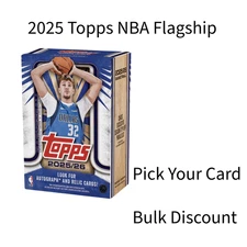 2025 Topps NBA Flagship Pick Your Card- Bulk Discount