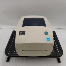 Zebra GC420t Thermal Transfer Label Printer tested to power on test print.