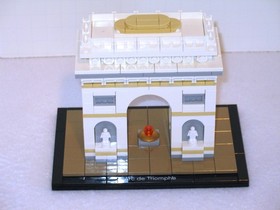 LEGO Arc de Triomphe #21036  100% Complete