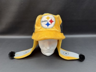 NFL Pittsburgh Steelers Football Gameday Soft Plush Dangle Hat