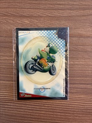 Enterplay Mario Kart Wii Yoshi Sticker Card