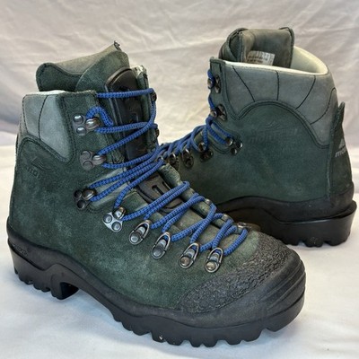 Montrail Hiking Boots Women s US 8.5 EU 37 Leather Green Outdoor Trail Italy