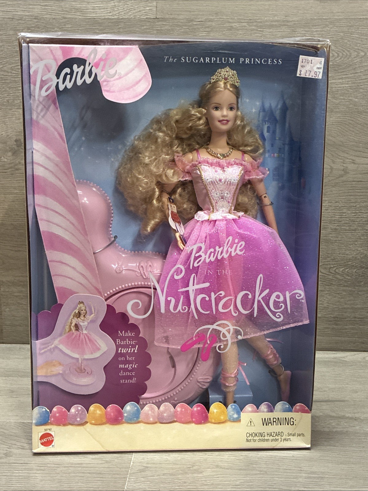Mattel 50792 Barbie The Sugarplum Princess Doll Nutcracker NIB