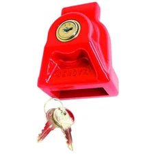 Jendyk Ghal-Ka Gladhand Lock, Keyed Alike, 2 Keys, 1 7/8 In X 3/4 In Port Size,