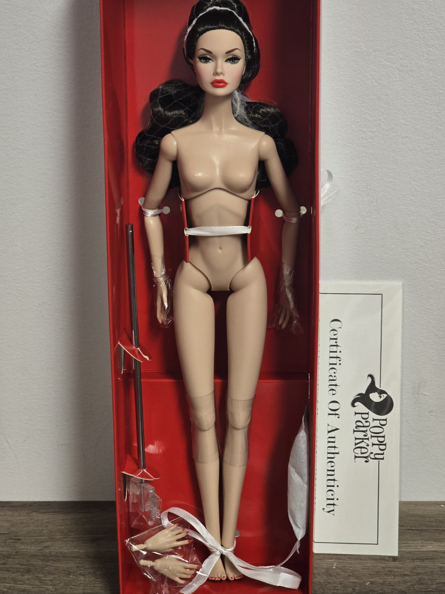 Be Mine Poppy Parker Valentine Integrity toys Nude Doll Xtra Be Mine Poppy Parker Valentine Integrity toys Nude Doll Xtra