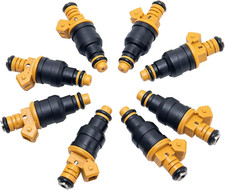Juego de 8 inyectores de combustible, 0280150943 inyectores de combustible compatibles con Ford, Lincoln,