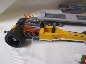 LEGO 60151 CITY DRAGSTER TRANSPORTER WITH MANUAL