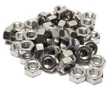 M8 Stainless Steel Hex Nut, 50pcs