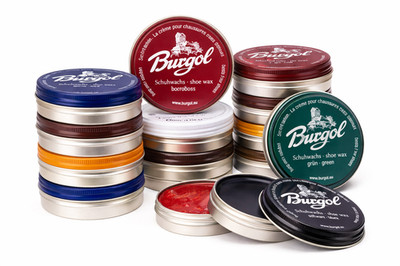 Burgol Schuhwachs Shoe Wax Schuhcreme 100 ml viele verschiedene Farben (139 /L)