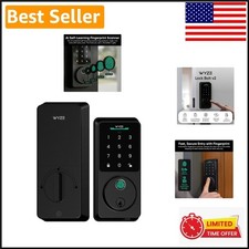 Smart Wi-Fi Fingerprint Deadbolt V2 with AI Learning - Auto-Lock Remote Access