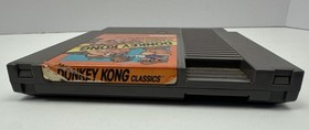 Donkey Kong Classics (NES, 1988) CIB W/ Box Game Manual Foam Protector TESTED