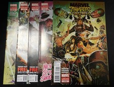 MARVEL ZOMBIES DESTROY 1-5 COMIC SET COMPLETE MARRAFFINO DAVID MUNDO 2012 VF/NM