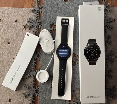 XIAOMI Mii Smartwatch Watch 2 46mm AMOLED Bluetooth Schwarz