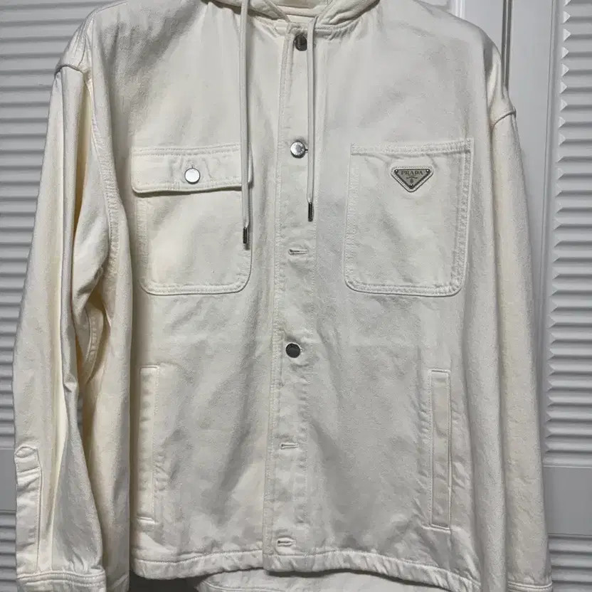 Prada Hooded Denim Jacket thumbnail 2