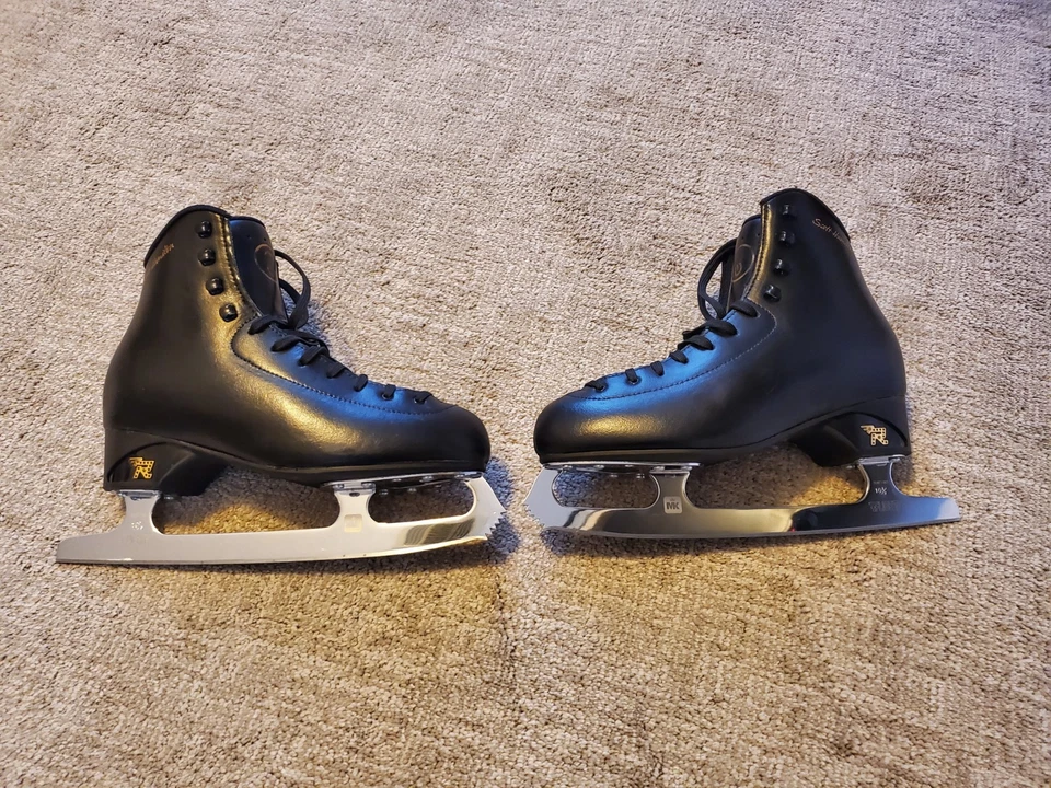 Risport Scott Hamilton talla 280 con cuchillas de vuelo MK (ligeramente usadas) Foto 3 de 4