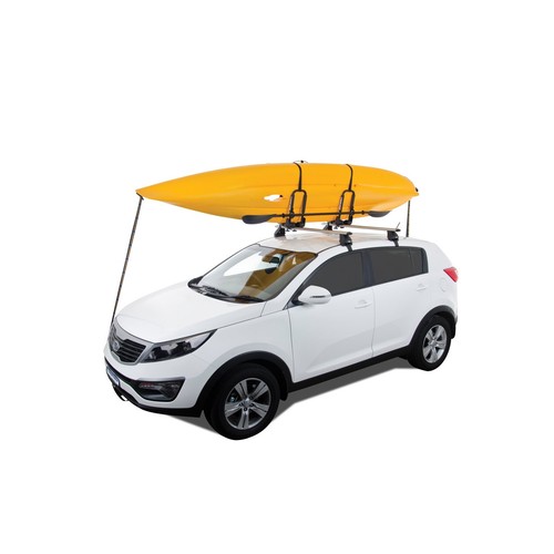 Rhino Rack S512 Universal Side Load Rubber Padding Folding J-Style Kayak Carrier - Picture 7 of 10