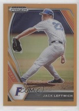 2021 Panini Prizm Draft Picks Neon Orange Prizm 38/50 Jack Leftwich #PDP197 6k2