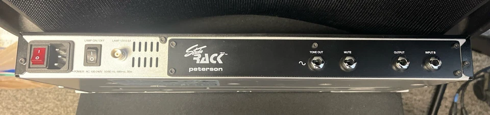 Sintonizador estroboscópico Peterson Stroborack Series VS-R Foto 4 de 4