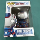 Funko Pop Iron Patriot #25 Marvel Iron Man 3 MCU Rare Vaulted Vinyl Figure