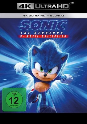 Sonic the Hedgehog - 1+2+3 Collection 4K Ultra HD # UHD+BLU-RAY-NEU
