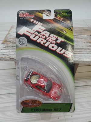 NOS The Fast And The Furious S. 1 - 1993 Mazda RX-7 Red Racing Champions