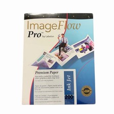 New Sealed Transparency Film 100 Sheets Image Flow Pro by Labelon 8.5" X 11"