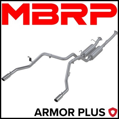MBRP Armor Plus 2.5'' Cat-Back Exhaust System fit 2009-21 Toyota Tundra 4.6L 5.7L