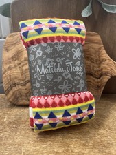 Matilda Jane Perfectly Paired Footed Tights New Red Stripes 16 NWT