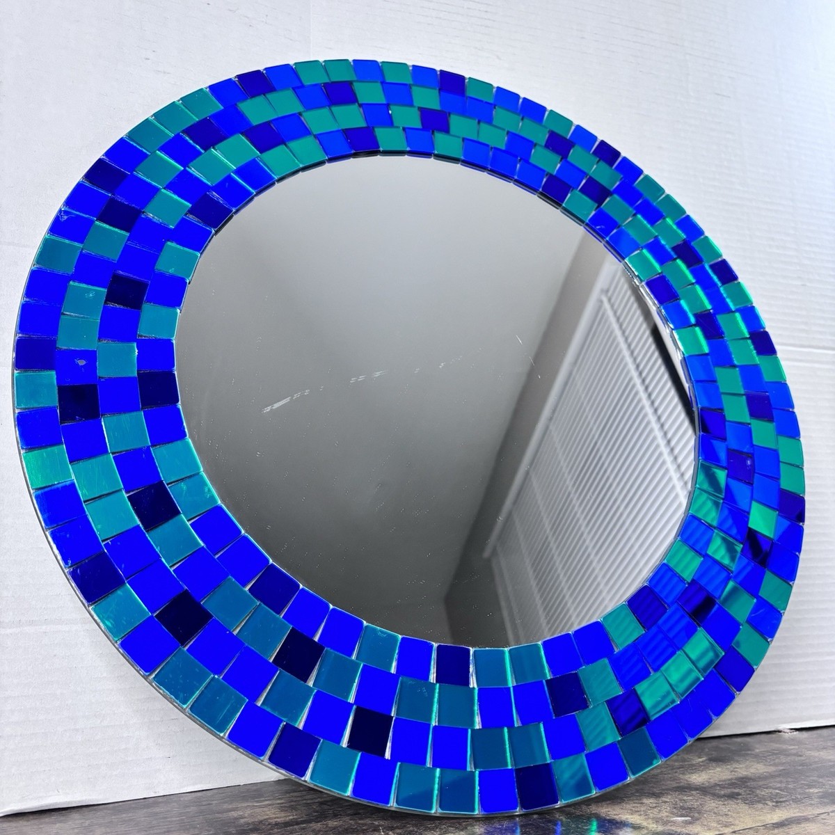 IKEA TRANBY モザイクデザイン 円形壁掛け鏡 か枚まとめ売り　廃盤品 Vintage 1999 Y2K Pop Art Ikea Tranby 226 Wall Mirror 19 1/2