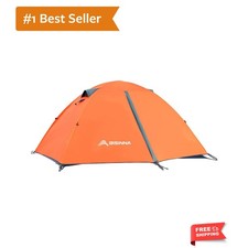 2/4 Person Camping Tent Lightweight Backpacking Tent Waterproof Windproof Two...
