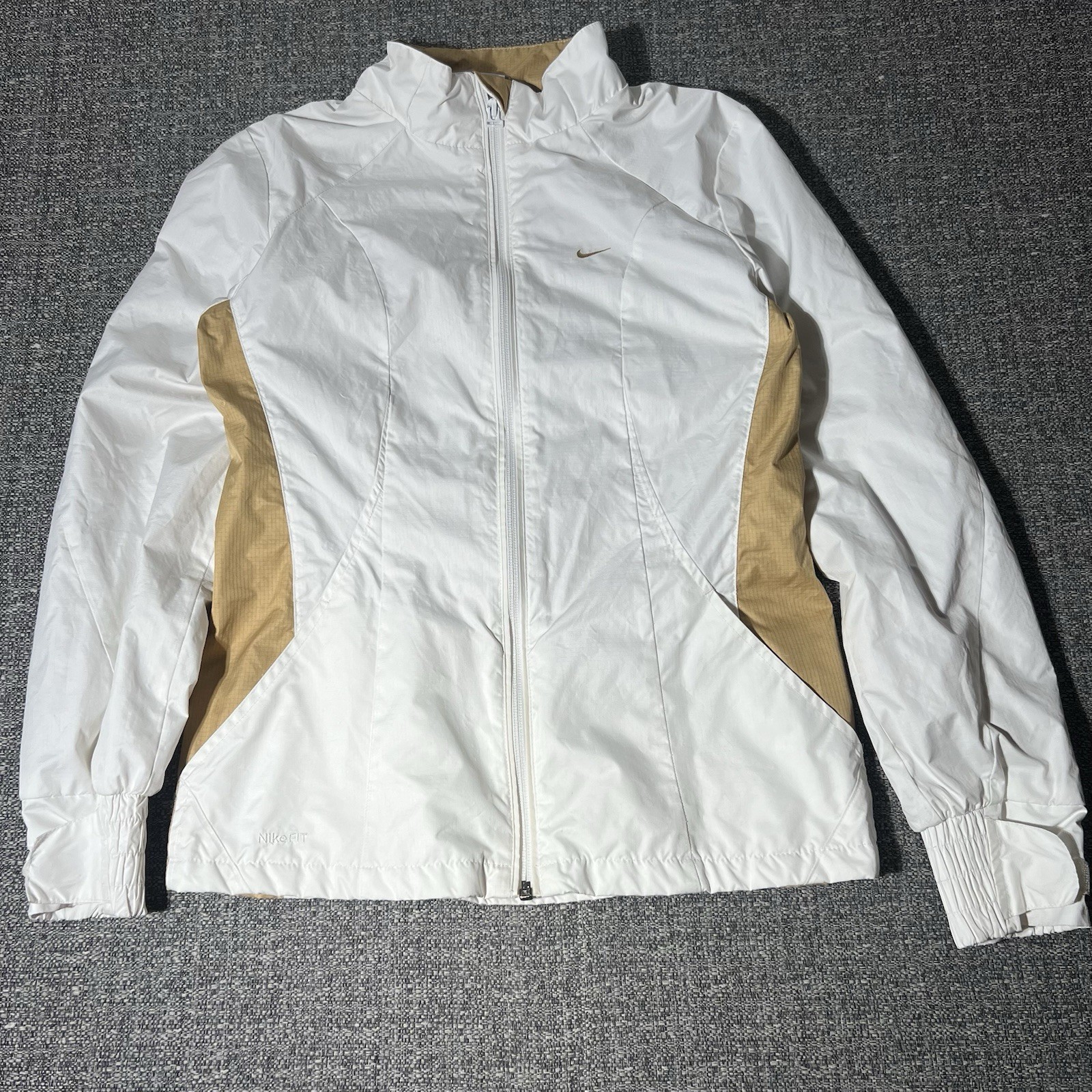 Nike Storm Fit White Vintage Windbreaker Jacket  S