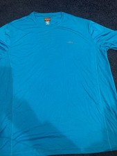 Greg Norman For Tasso Elba RapiDry Blue short Sleeve XL