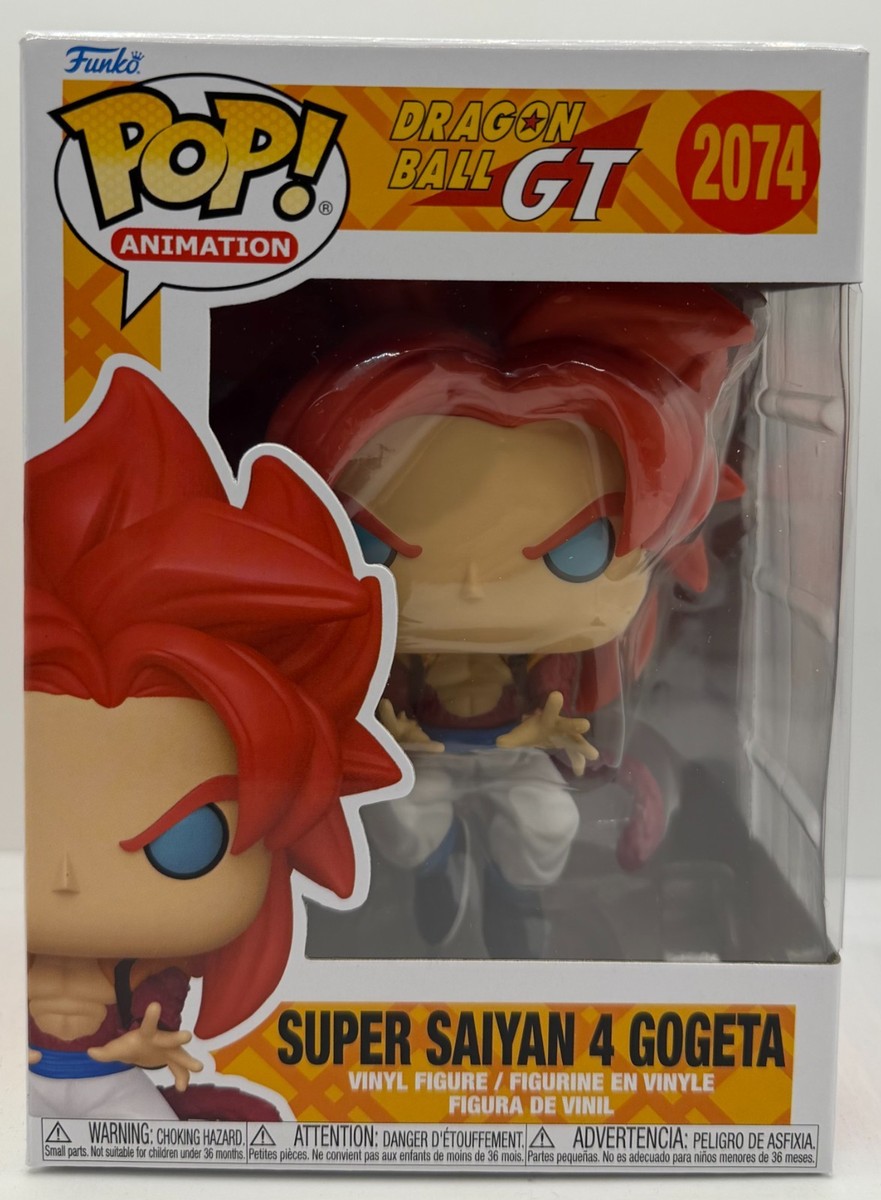 Funko POP! Super Saiyan 4 Gogeta Dragon Ball GT #2074 [COMMON] | eBay